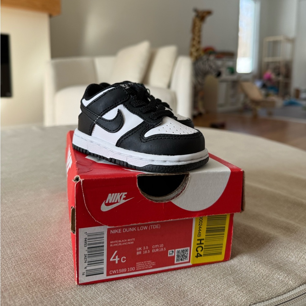 Nike Kids Dunk Low Sneakers 4C